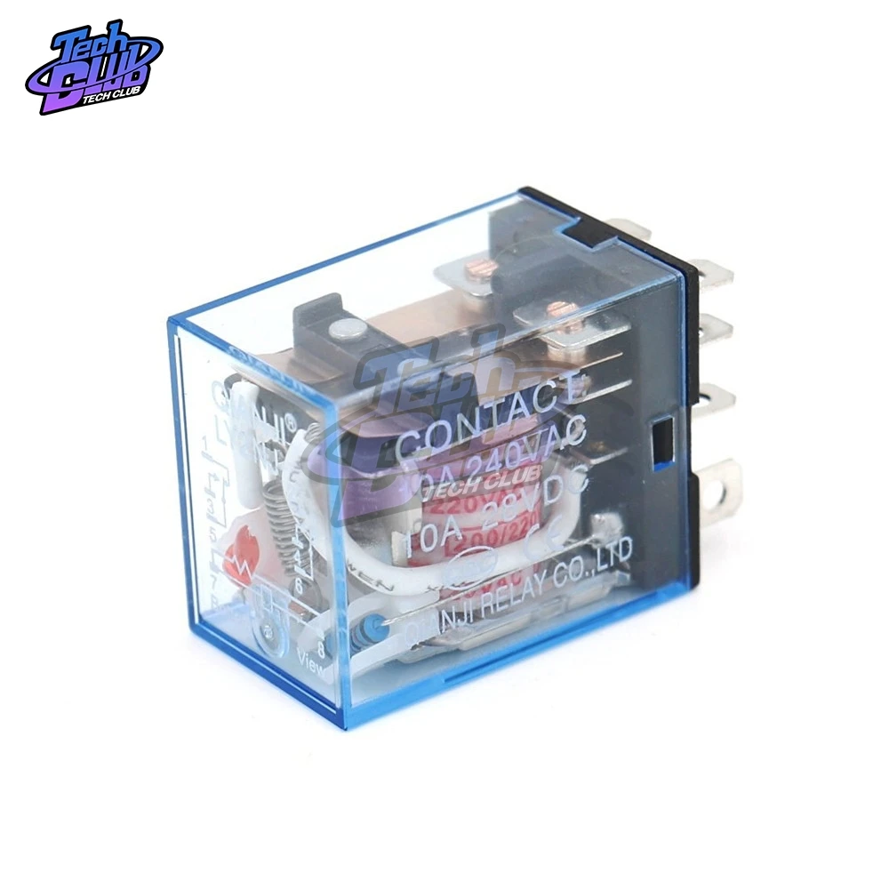 1PCS DC 24V Coil OMRON LY2NJ Relay – 10A 8-Pin DPDT For Circuit Projects 3 thumbnail image