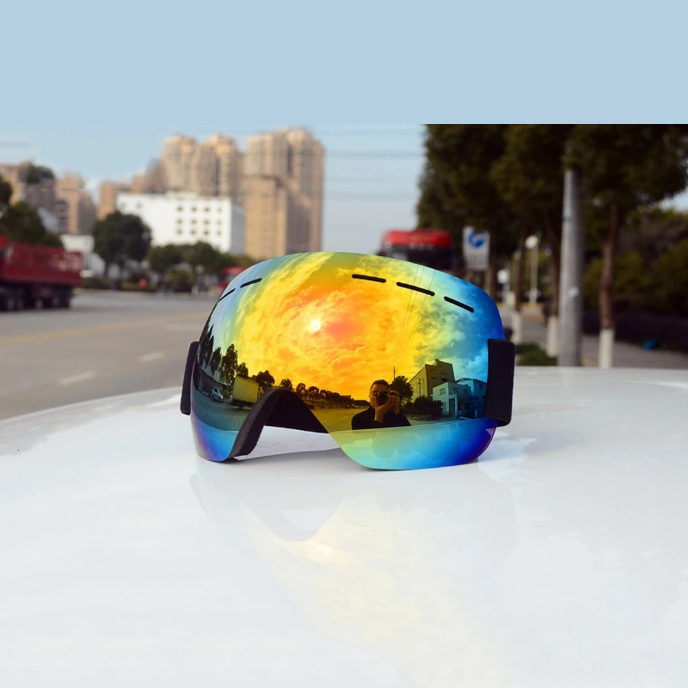 

New Ski Glasses Double Layers UV400 Anti-fog Ski Goggles Snow Skiing Snowboard Motocross Goggles Ski Masks or Eyewear