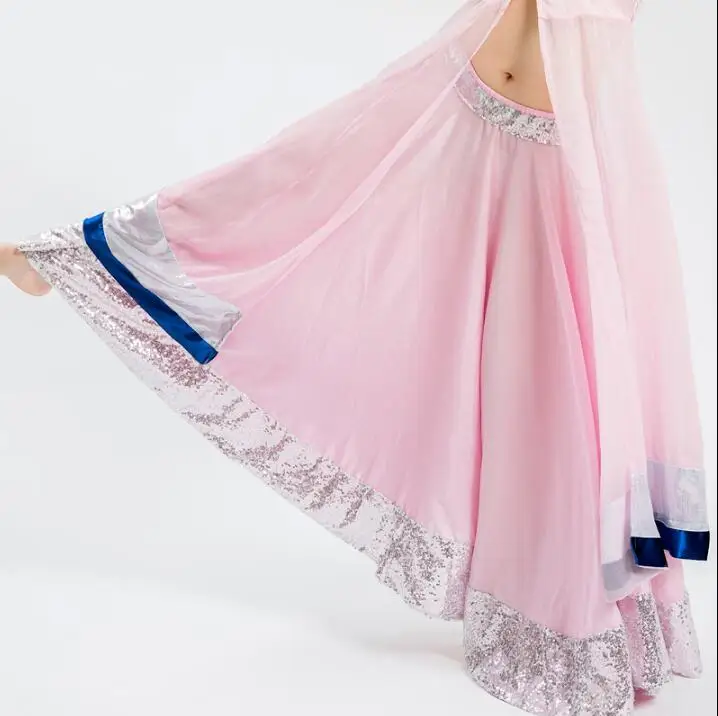 Индийские сари костюм в этническом стиле Kurtas женские узкие танцевальные костюмы