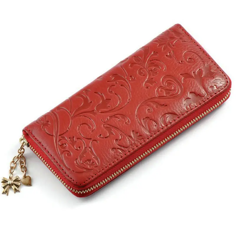 Брендовый модный кошелек WEIWEI из натуральной кожи Женский клатч сумки длинный