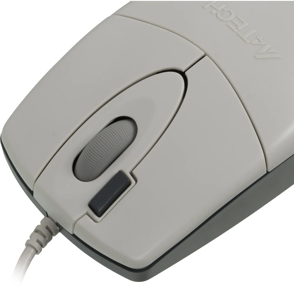 Мышь A4 OP-620D белый/синий оптическая(1000dpi) USB1.1(2but