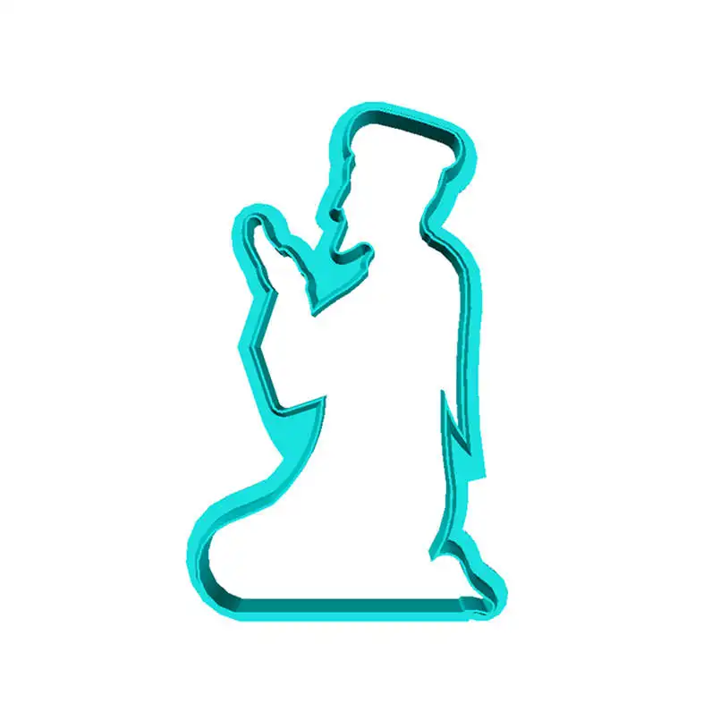 

Muslim, Islamic Prayer,3D Design Cookie Cutter,Baking Mold,Fruits Cake Decorating Tool