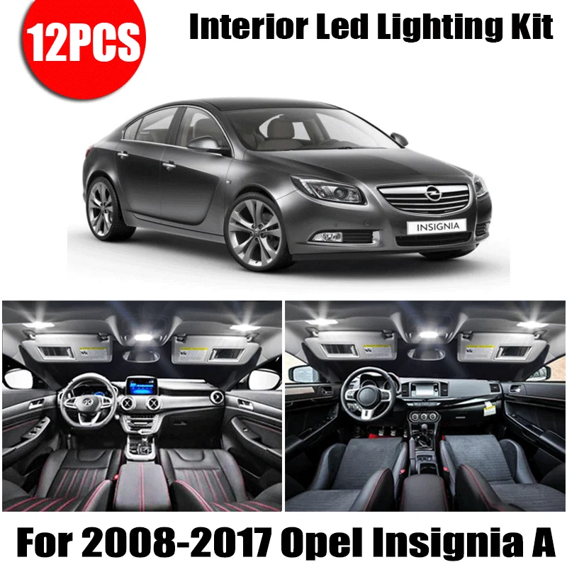 Набор светодиодных ламп для салона Vauxhall Opel Insignia G09 12 шт. | Автомобили и мотоциклы
