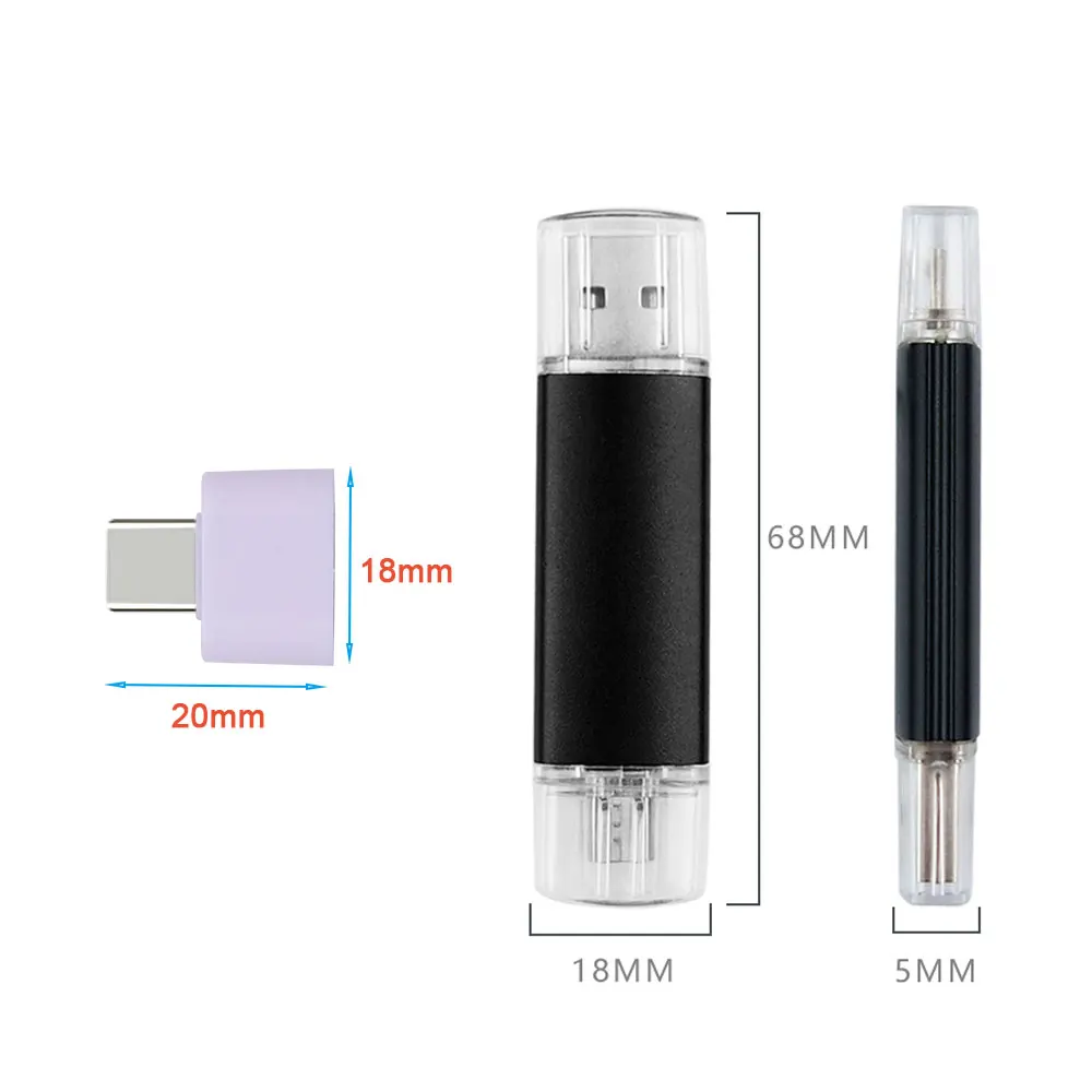Яркий микро OTG USB флэш накопитель 4 ГБ 8 32 16 для Andriod телефона/PC свадьбы/фотографии