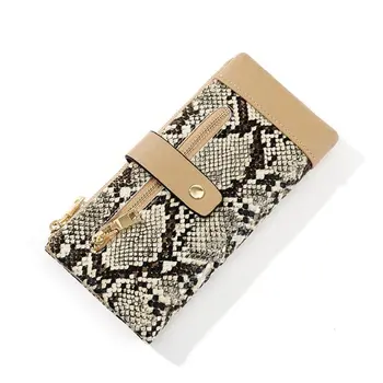

Women Long Wallet PU Fashion Grain Multiper Compartments Clutch for Girlfriend Hot New