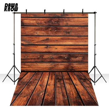 

DAWNKNOW Wood Floor Vinyl Photography Background For Newborn Floor Photo Shoot Backdrop For Wedding Photo Studio lv1505