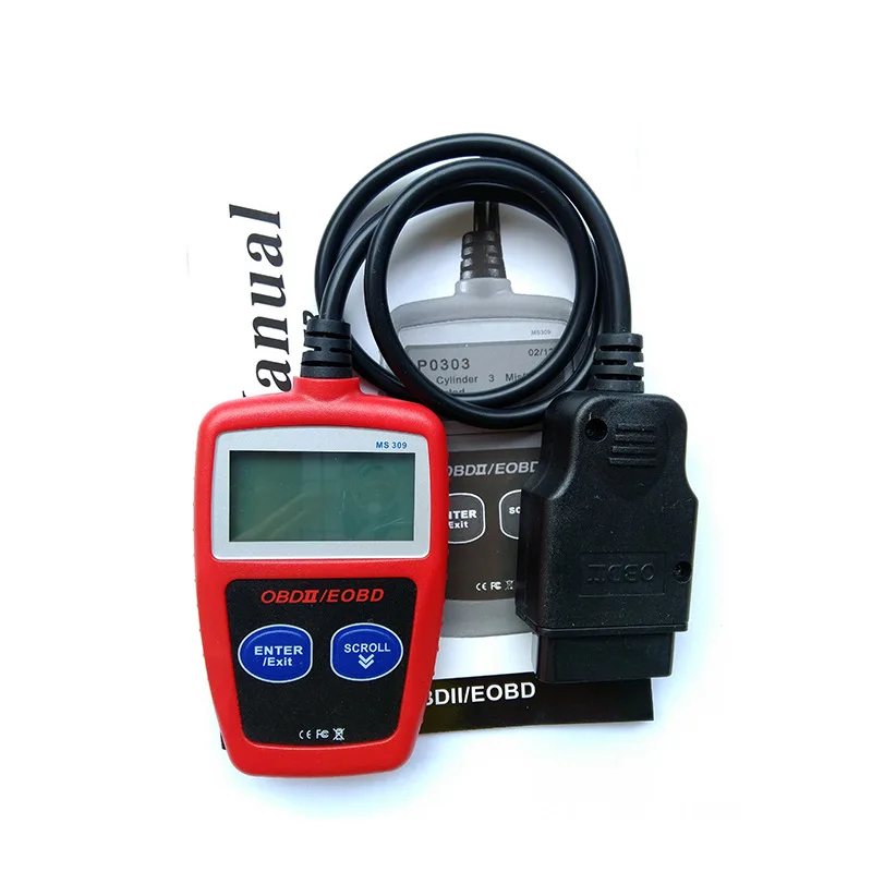 

Universal MS309 CAN BUS OBD2 car Code Reader EOBD OBD II Diagnostic Tool MS 309 car Code Scanner with Multi-languages ms309 tool