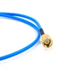 1pcs SMA to SMA connector straight RF Coaxial cable SMA male to SMA male RG405 086 cable Blue skin adapter ► Photo 3/6