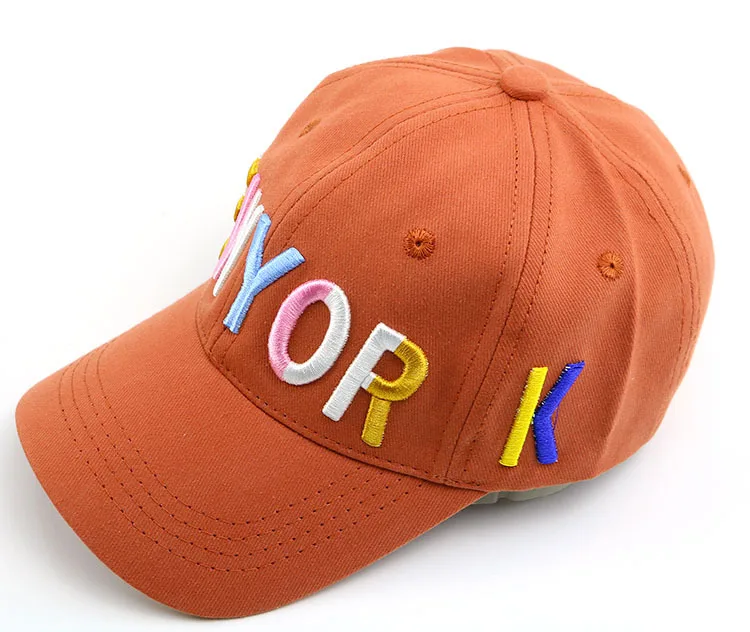 Нью-Йорк детей Бейсбол шапка детская шляпа NY Snapback Шапки для мальчиков и девочек, для прогулок, драконий жемчуг Кепки черный, белый цвет Шапки В переменного тока, 50-54 см Y065