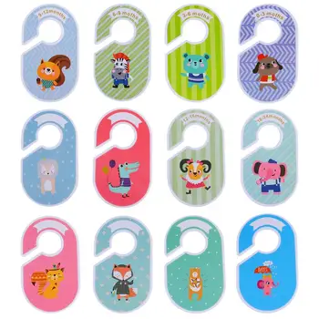 

18 Pcs Clothing Size Divider Plastic Size Divider