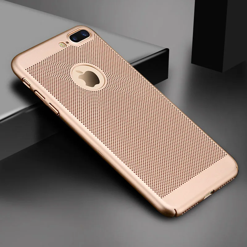 Breathable Air Vent Grid Cooling Phone Case