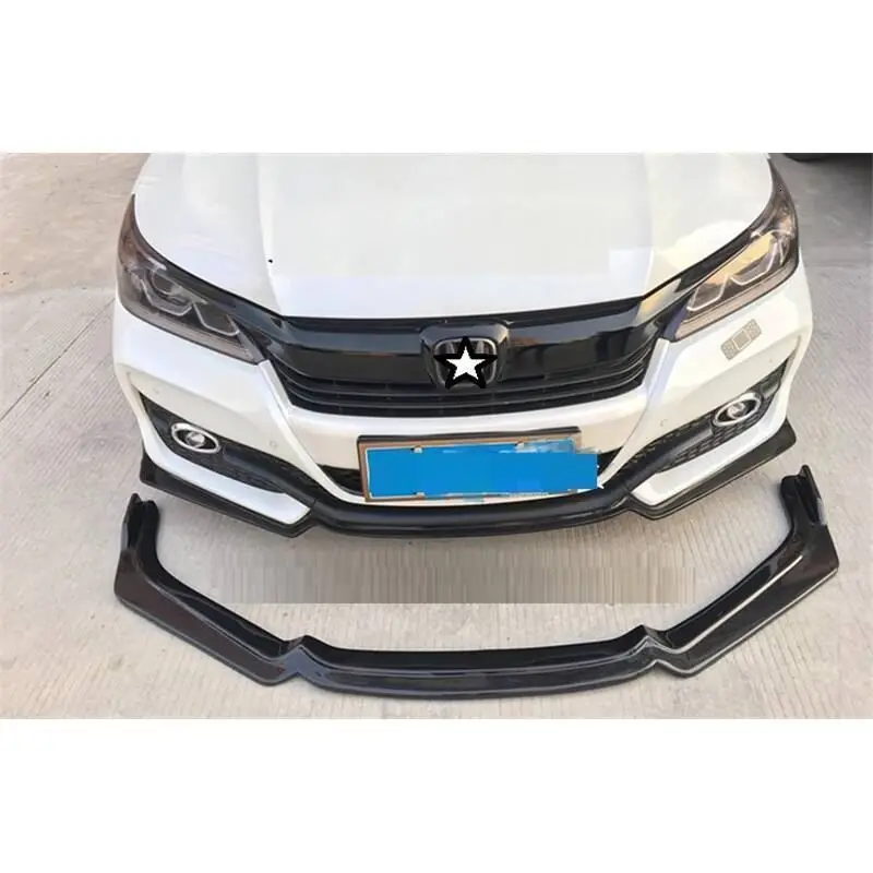 Сзади автомобиля диффузор спереди губ обновлен декоративные украшения Automovil тюнинг защитные бамперы 16 18 для Honda Accord