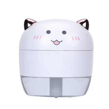 

Bz1626 Cute Simple And Elegant Lighted Usb Little Angel Humidifier Mini Portable Small Purifier White