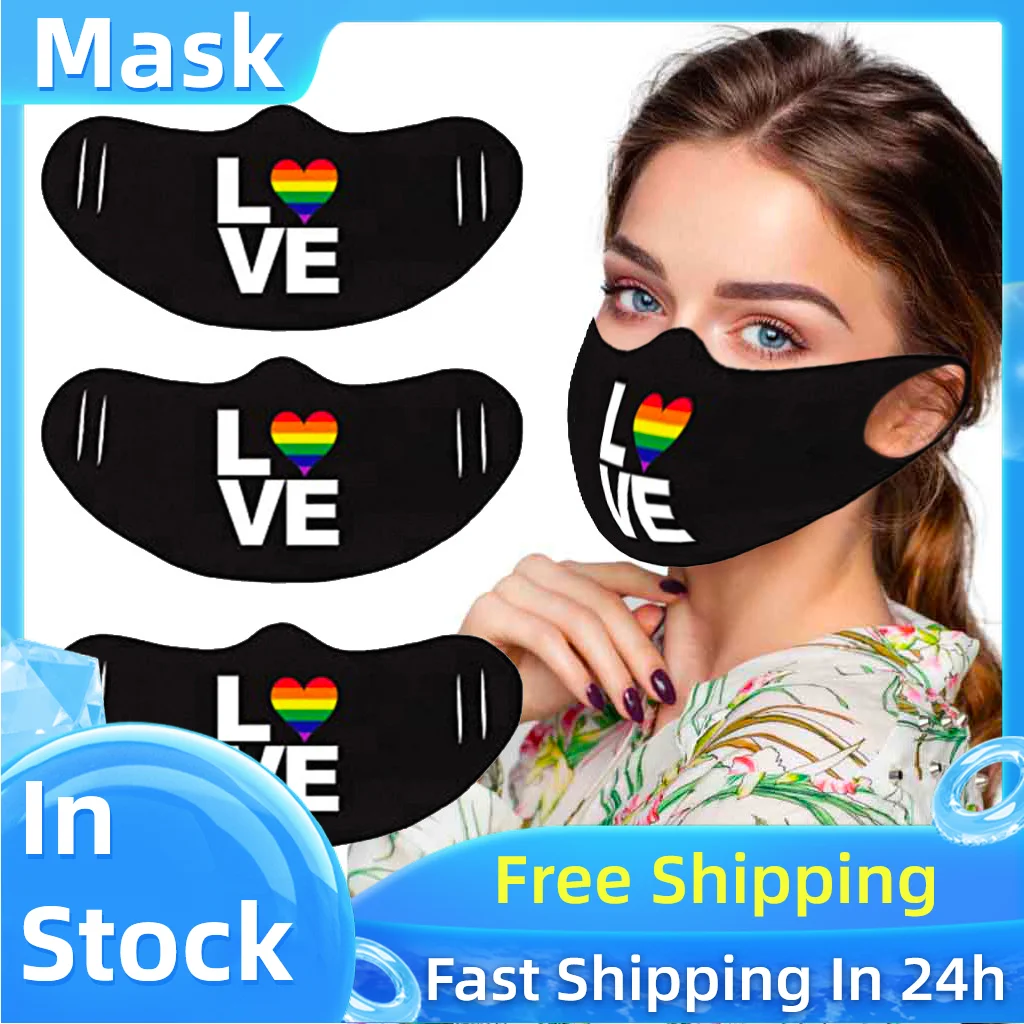 Mascarilla маска для ухода за кожей лица bioaqua masque 3 пакета Pride Love Social Distance футболка ткань