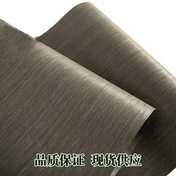 

L:2.5Meters Width:600mm Thickness:0.2mm Technology Black Apricot Straight Grain Wood Veneer