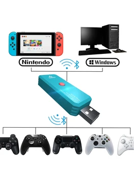 

2020 Coov N100 PLUS for PS4/Xbox One wireless controller Converter Adapter to Nintendo Switch NS Wired GamePad Joystick