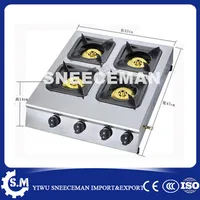 4 gas burners gas cooktops Home Built-in Freestanding Dual Use Gas Stove Rental Integrated Cooktop 1