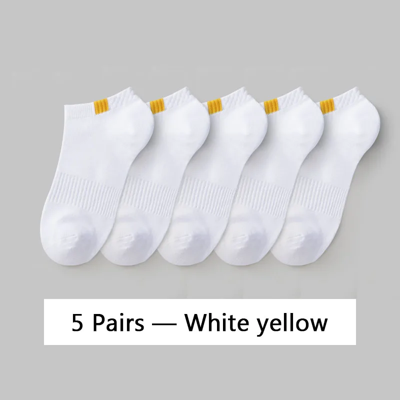5pairs White yellow