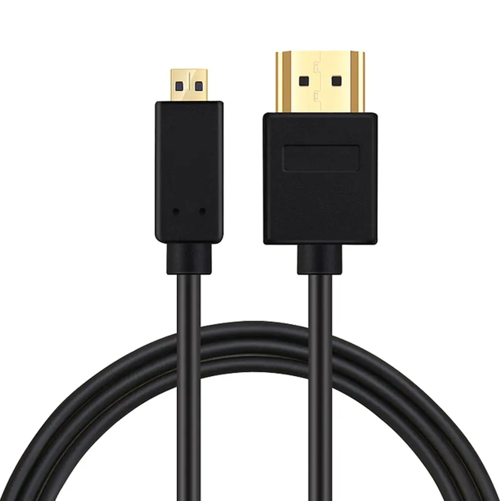Micro HDMI-совместимый с адаптер для кабеля 4K 60 Гц Ethernet возврата аудио совместимый GoPro