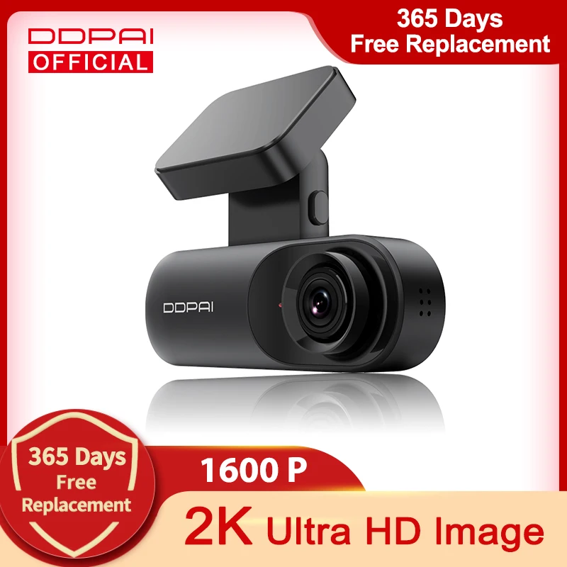 DDPAI Dash Cam мола N3 1600P HD GPS автомобильный приводной Авто цифровой видеозаписи (DVR) 2K