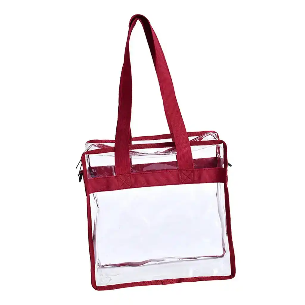 lightweight tote bag with zipper