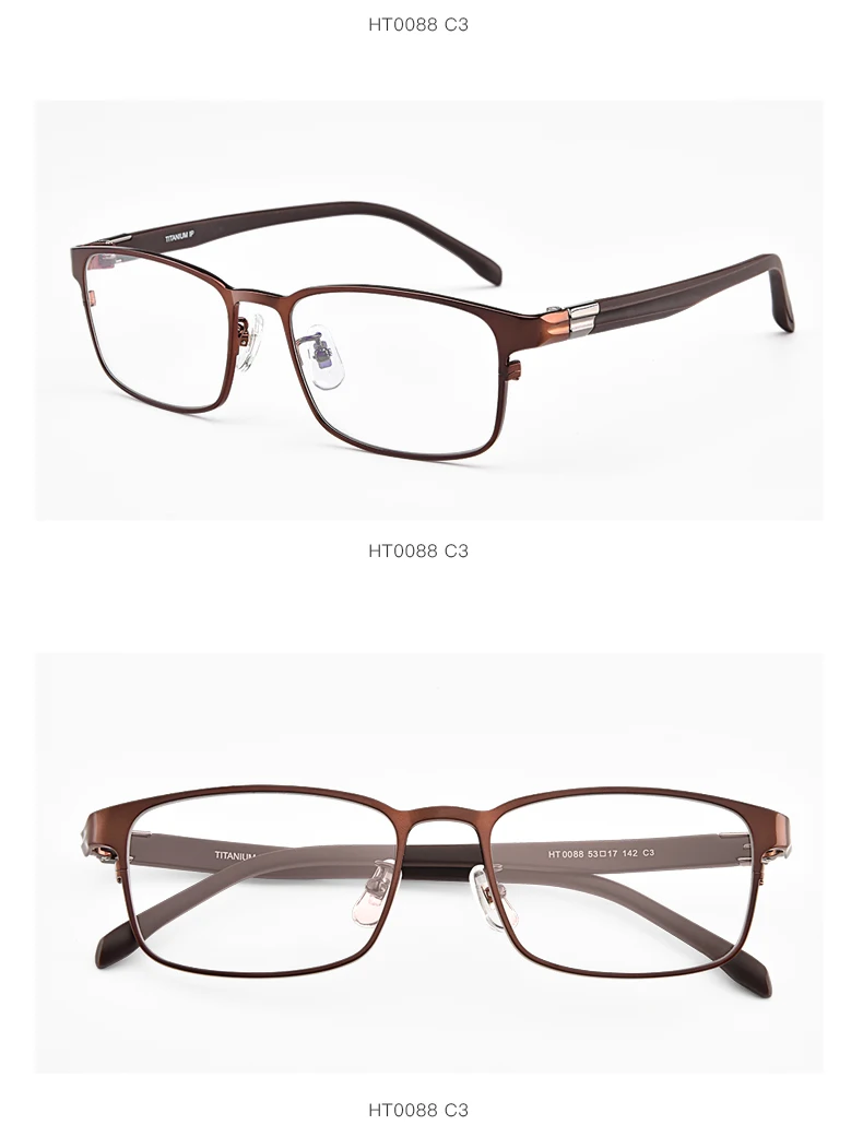 Очки мужские по рецепту титановые оптические очки для глаз с диоптриями близорукость прогрессивные многофокусные очки, очки минус
