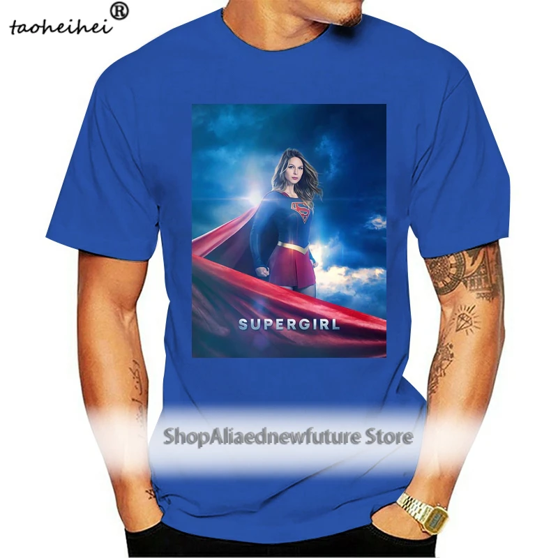 CW Supergirl ТВ-шоу Кара Зур El Молодежная Футболка для молодежи X-Large | Мужская одежда