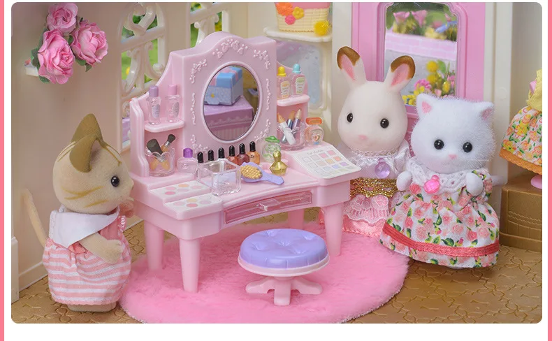 Semipkg детская Sylvanian Families игрушка персидская кошка семья девичий игровой дом кукла плюшевые игрушки 5216