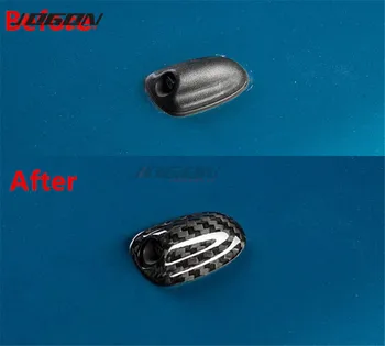 

Carbon & S.Steel Windshield Wiper Water Spray Nozzle Cover Caps Sticker For Mini Cooper S One R55 R56 R60 R61 F54 F55 F56 F60