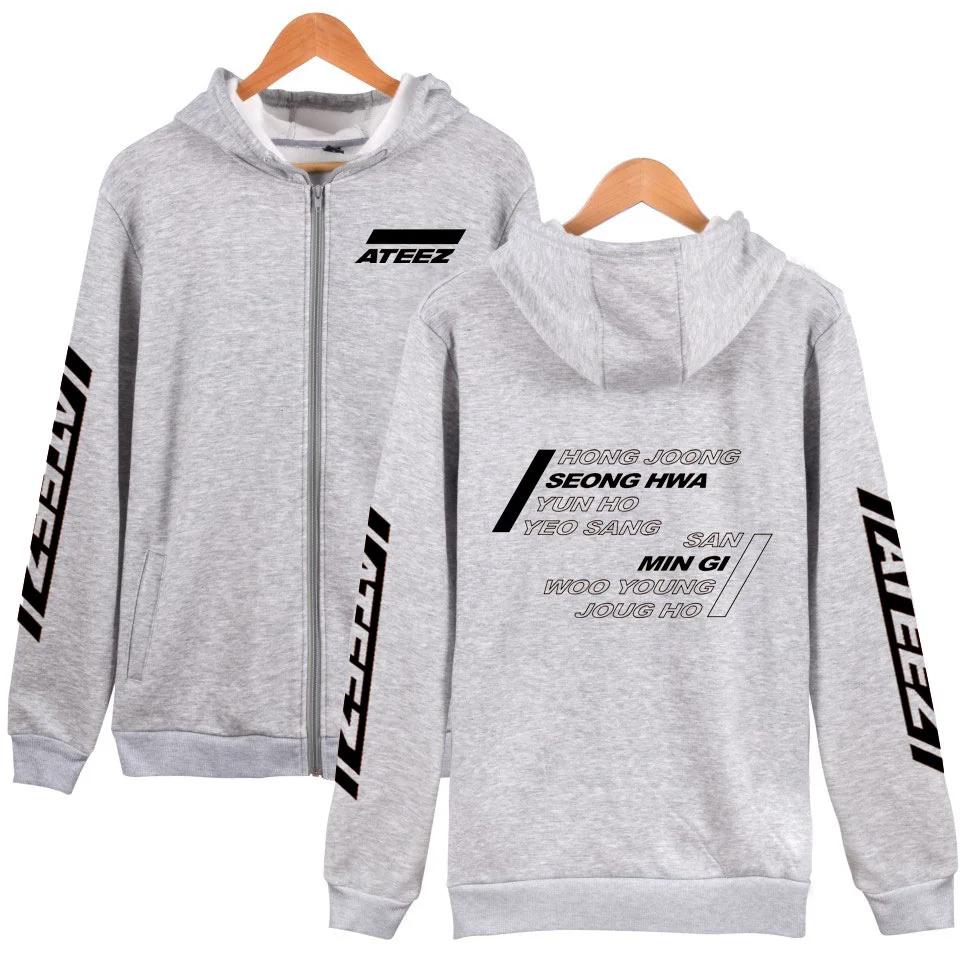 grey 3 XXS-XXXXL куртка с капюшоном на молнии для женщин, мужчин, мальчиков и девочек, Harajuku, повседневные толстовки с капюшоном, верхняя одежда, пальто размера плюс - Цвет: grey 3