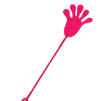 

1 Pc Color Random Elastically Stretchable Sticky Palm Queen Palm Climbing Tricky Entire Toy Hands