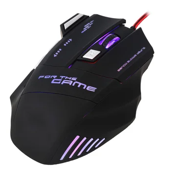 

Professional gaming mouse Wired Gaming Mouse 7 Button 5500 DPI LED USB Computer Mouse Gamer Mice With Backlight For PC Laptop