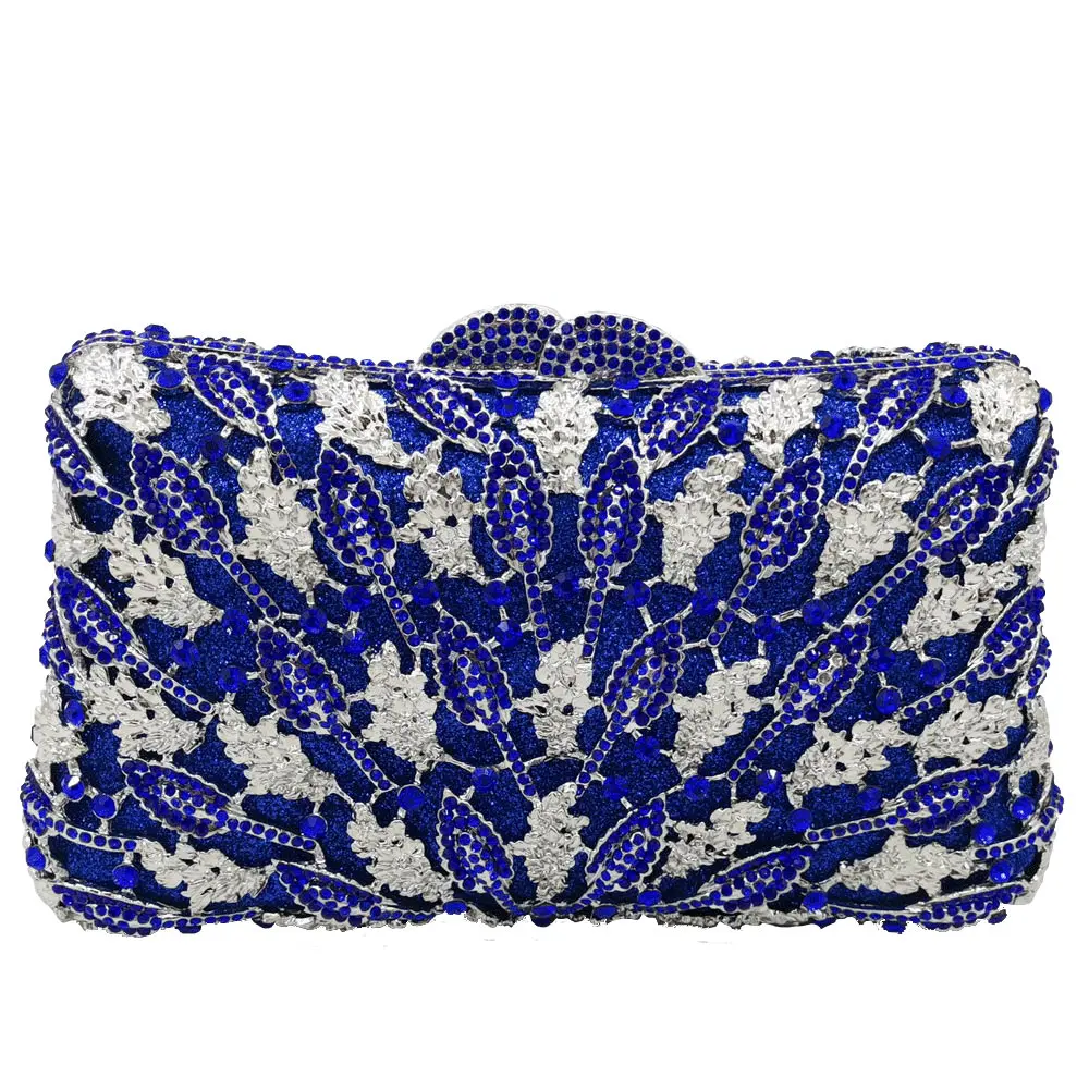 Boutique De FGG элегантные женские вечерние сумочки цвета шампанского с кристаллами и цветами, свадебные клатчи, сумочки и сумочки с бриллиантами