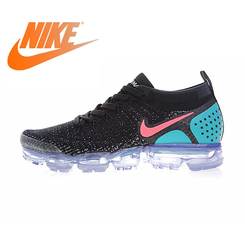 Оригинальная продукция Nike AIR VAPORMAX FLYKNIT 2,0 Аутентичные мужские Беговая спортивная обувь уличные дышащие кеды прочные спортивные 942842