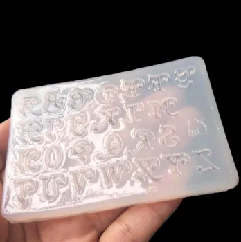 

1pc Letter DIY Decorative Craft Jewelry Making Mold Silicone Epoxy Resin Mould Tool Hot Selling