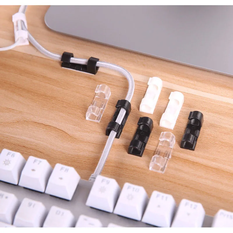 Самоклеящиеся зажимы для проводов органайзер-сетка USB-кабеля телефонных