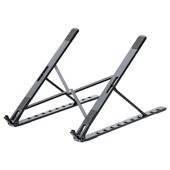 

Computer stand Adjustable cooling Aluminum Laptop Desk Ergonomic Portable TV Bed Lapdesk Tray PC Table Stand suspension bracket5