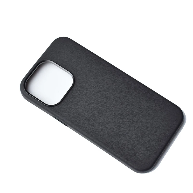 Funda de cuero Nappa italiano para iPhone 15 Pro Max, cubierta