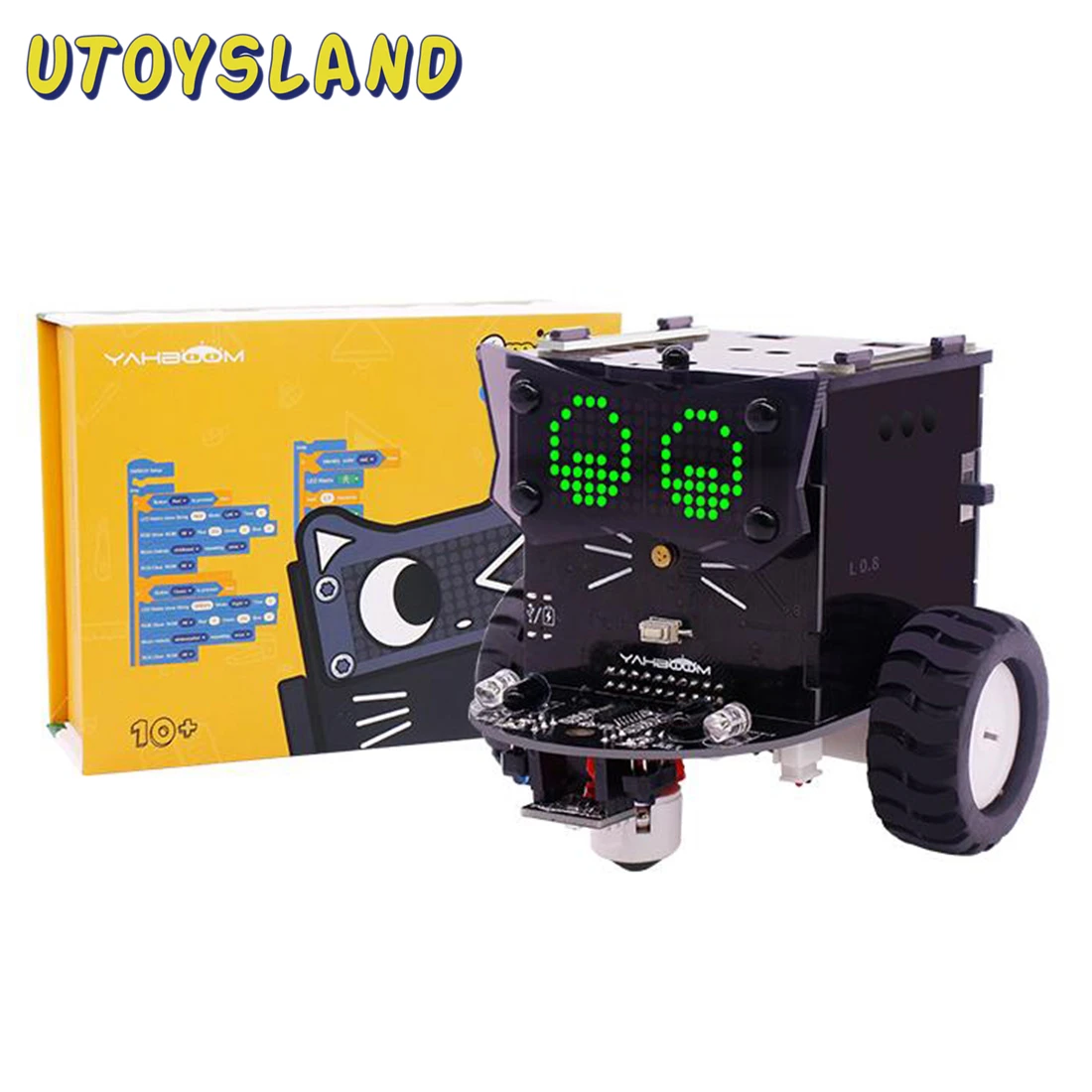 Популярная стандартная версия Omibox Scratch Programmable Robot Car Kit Robotics Learning Развивающие