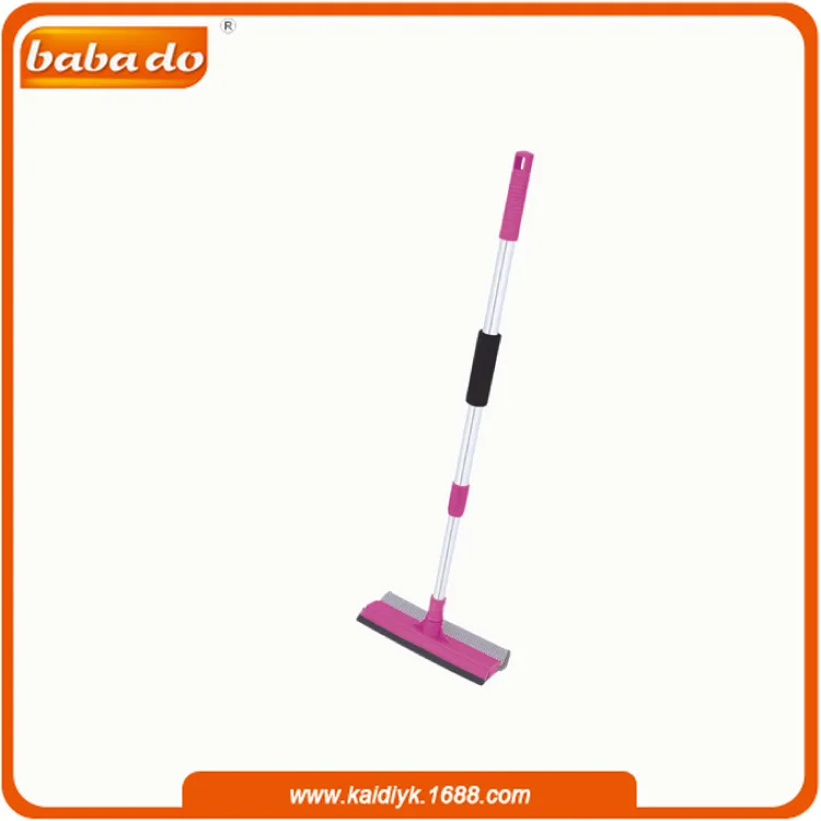 10 Inches Telescopic Aluminum Rod Glass Window Cleaner Double-Sided Multi-functional Cleaning Wiper Yiwu the Department Store Fo