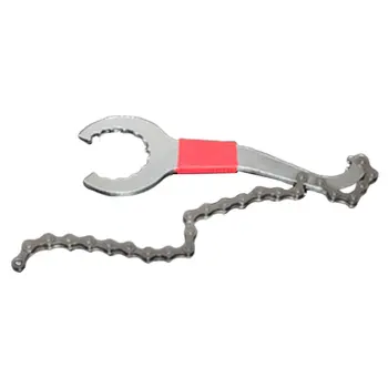 

Three-In-One Bicycle Center Shaft Tool Tail Hook Wrench One-Way Flywheel Fixed Wrench Bike Repair Tool