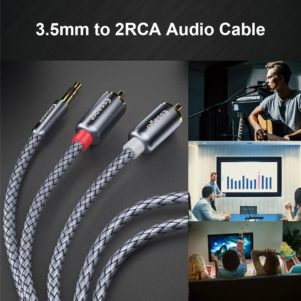 Utilisation Adaptateur Jack RCA