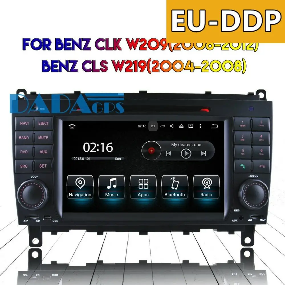 Android 8 0 7 1 автомобильный Радио DVD плеер GPS головное устройство для MERCEDES-BENZ CLS W219