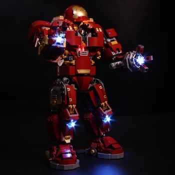 

Battery Powered LED Light Building Block Modified Kit for Super Heroes The Hulkbuster: Ultron Edition 76105 Building Kit