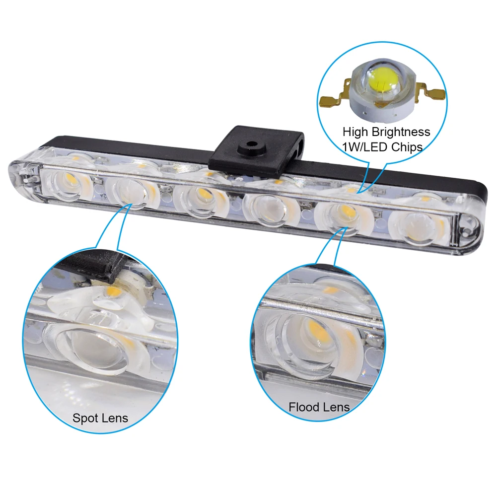 4х6 стеклянная рамка для Led скорой помощи полиции светильник AC/DC 12V автомобильный