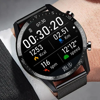Timewolf-Reloj Inteligente IP68 para hombre, Reloj Inteligente con llamadas, Bluetooth, Android e IOS, 2020