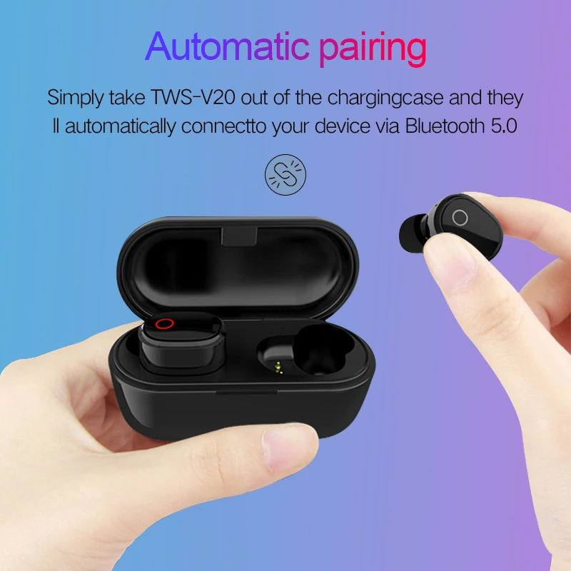 Wekome V20 Tws 5.0 Bluetooth Wireless 
