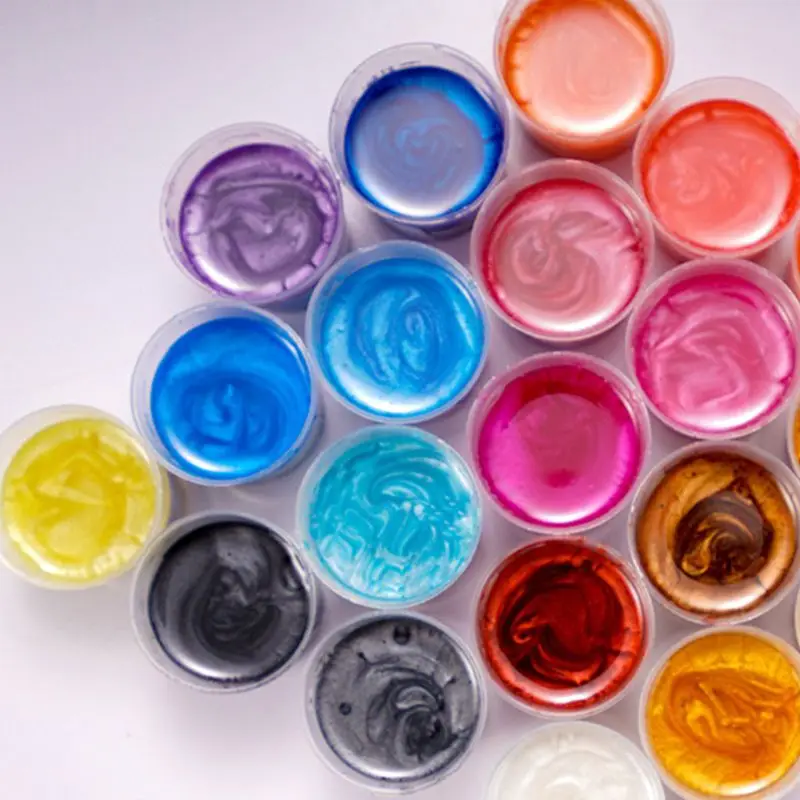 4 Pcs/set Mixed Color Resin DIY Jewelry Making Craft Glowing Powder Luminous Pigment Set Crystal Epoxy Material