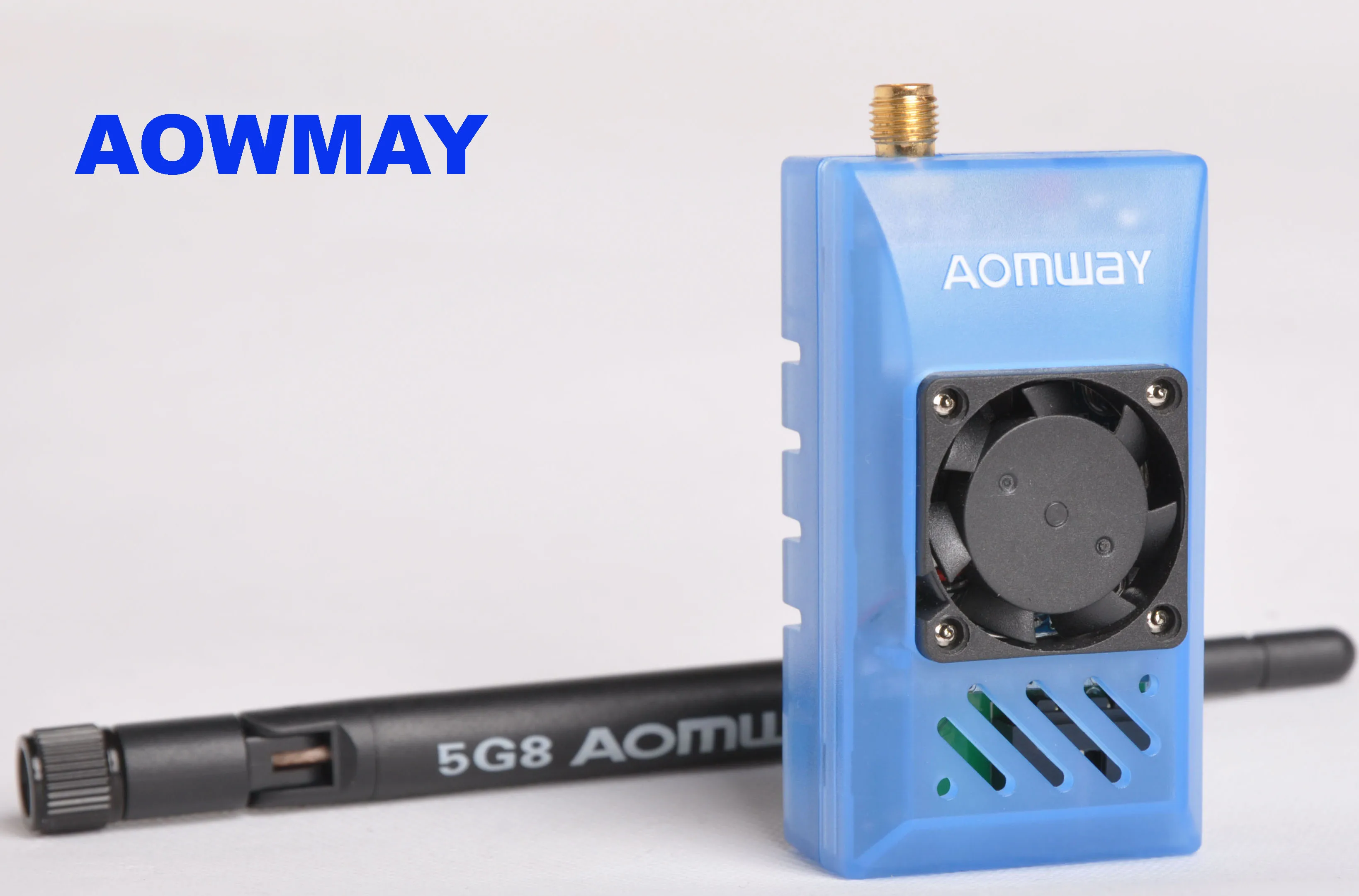 8 км длинный диапазон FPV Aomway 5 8G 1000mw 1W TX беспроводной Aodio видео передатчик камера