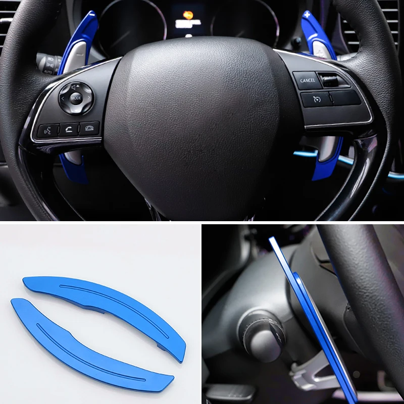 Для Mitsubishi Eclipse Cross автомобильный Стайлинг рулевое колесо DSG Paddle Shifter расширения 2 шт. авто аксессуары